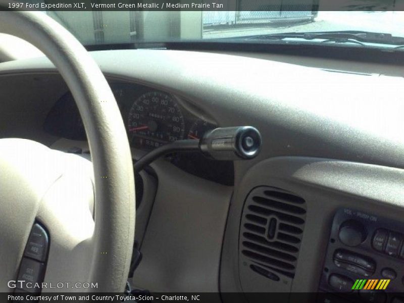 Vermont Green Metallic / Medium Prairie Tan 1997 Ford Expedition XLT