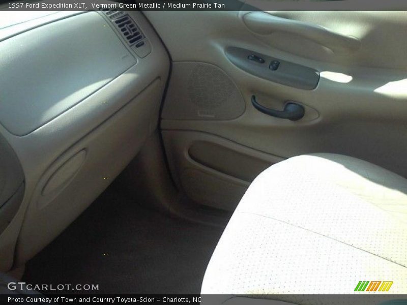Vermont Green Metallic / Medium Prairie Tan 1997 Ford Expedition XLT
