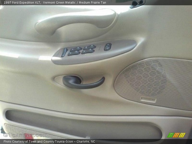 Vermont Green Metallic / Medium Prairie Tan 1997 Ford Expedition XLT