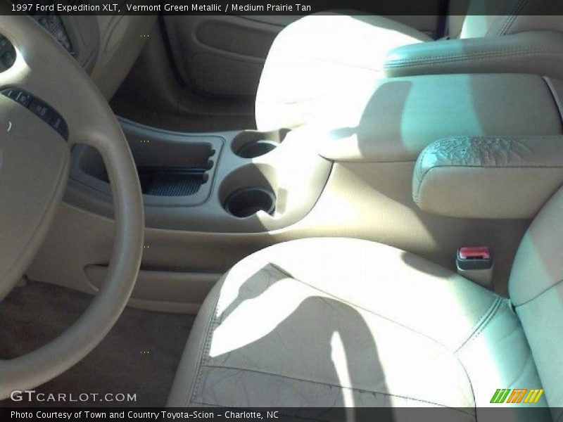 Vermont Green Metallic / Medium Prairie Tan 1997 Ford Expedition XLT