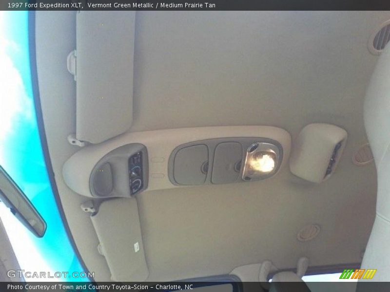Vermont Green Metallic / Medium Prairie Tan 1997 Ford Expedition XLT