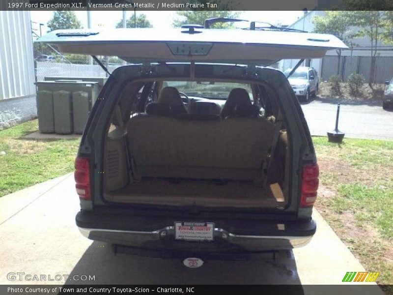 Vermont Green Metallic / Medium Prairie Tan 1997 Ford Expedition XLT