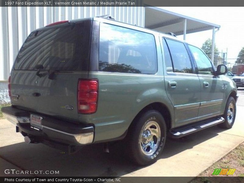 Vermont Green Metallic / Medium Prairie Tan 1997 Ford Expedition XLT