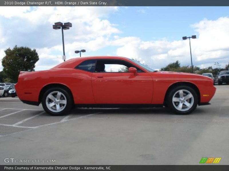 HEMI Orange / Dark Slate Gray 2010 Dodge Challenger R/T