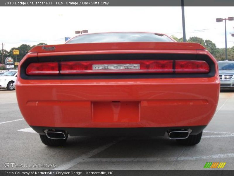 HEMI Orange / Dark Slate Gray 2010 Dodge Challenger R/T