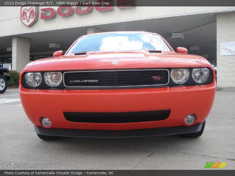 HEMI Orange / Dark Slate Gray 2010 Dodge Challenger R/T