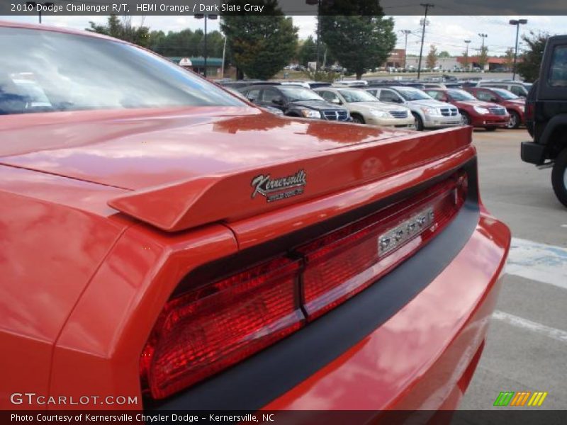 HEMI Orange / Dark Slate Gray 2010 Dodge Challenger R/T