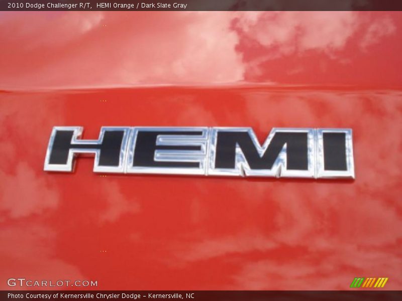 HEMI Orange / Dark Slate Gray 2010 Dodge Challenger R/T