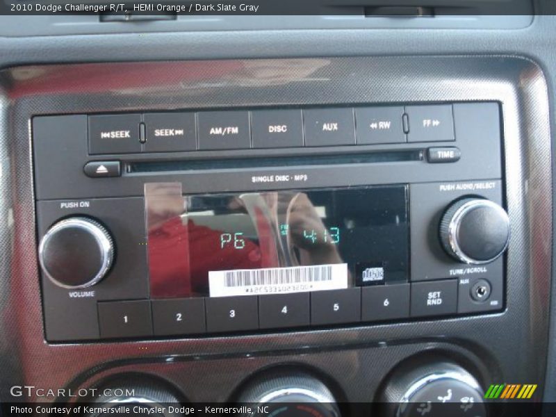 HEMI Orange / Dark Slate Gray 2010 Dodge Challenger R/T