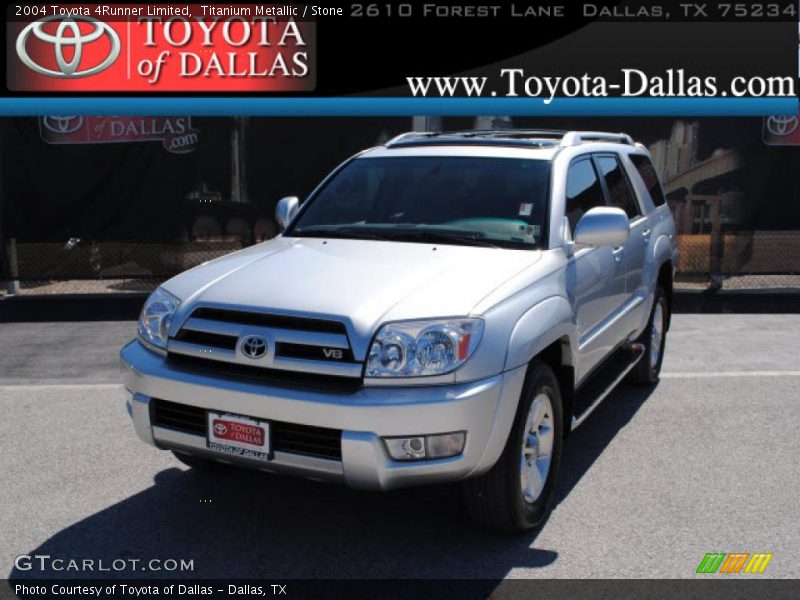 Titanium Metallic / Stone 2004 Toyota 4Runner Limited