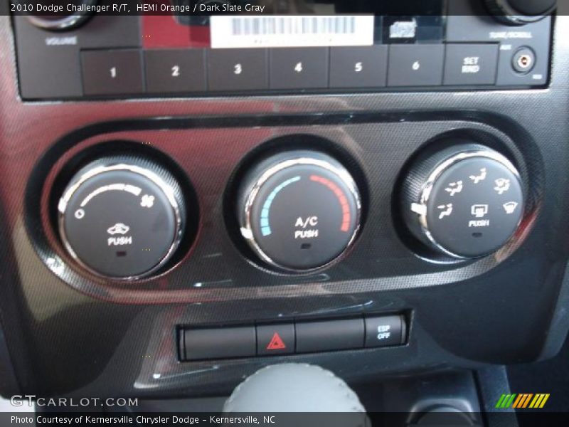 HEMI Orange / Dark Slate Gray 2010 Dodge Challenger R/T