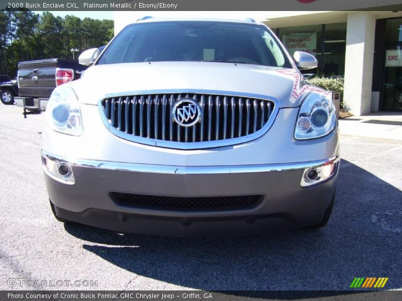 Platinum Metallic / Ebony/Ebony 2008 Buick Enclave CXL