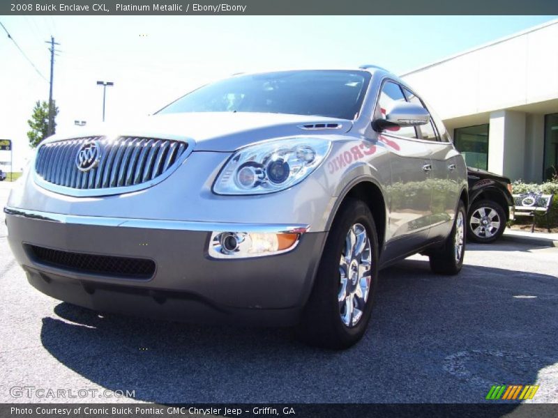Platinum Metallic / Ebony/Ebony 2008 Buick Enclave CXL