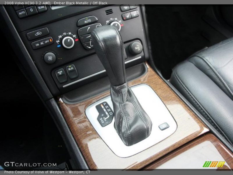 Ember Black Metallic / Off Black 2008 Volvo XC90 3.2 AWD