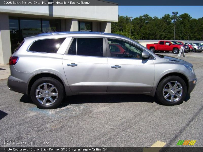 Platinum Metallic / Ebony/Ebony 2008 Buick Enclave CXL