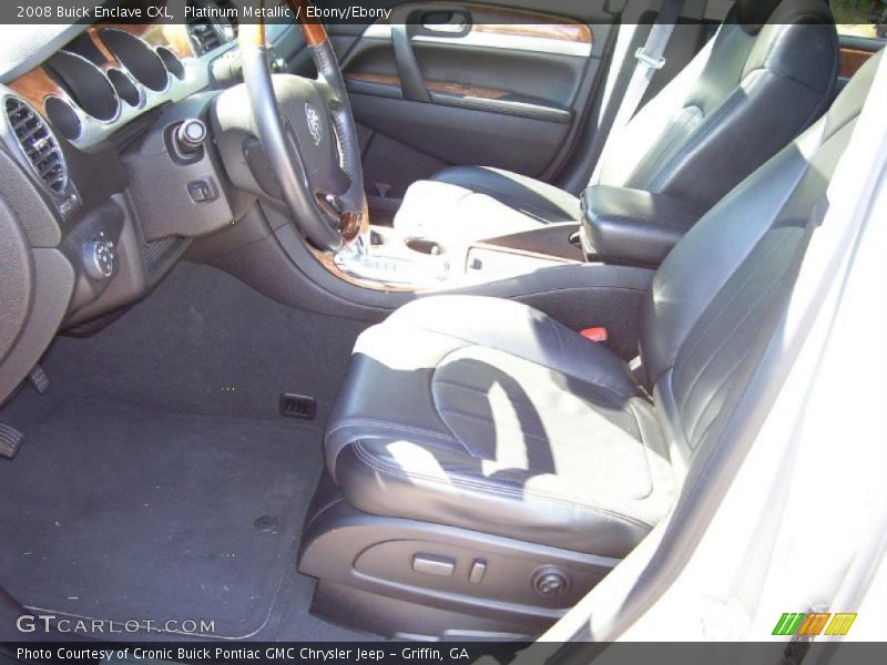 Platinum Metallic / Ebony/Ebony 2008 Buick Enclave CXL