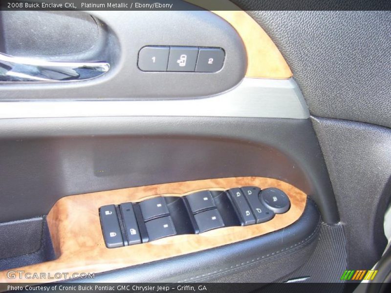Platinum Metallic / Ebony/Ebony 2008 Buick Enclave CXL