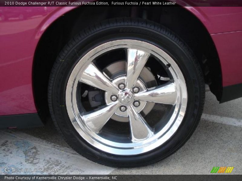Furious Fuchsia / Pearl White Leather 2010 Dodge Challenger R/T Classic Furious Fuchsia Edition