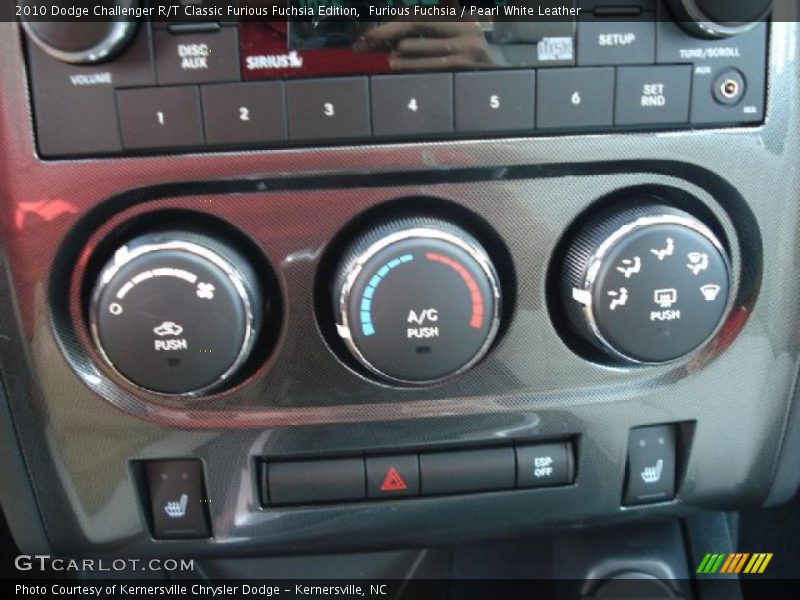 Furious Fuchsia / Pearl White Leather 2010 Dodge Challenger R/T Classic Furious Fuchsia Edition