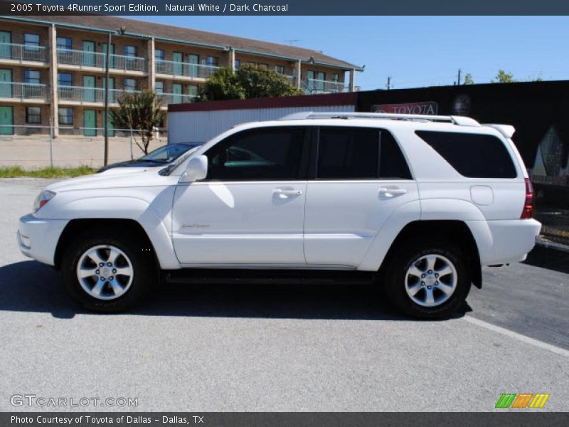 Natural White / Dark Charcoal 2005 Toyota 4Runner Sport Edition