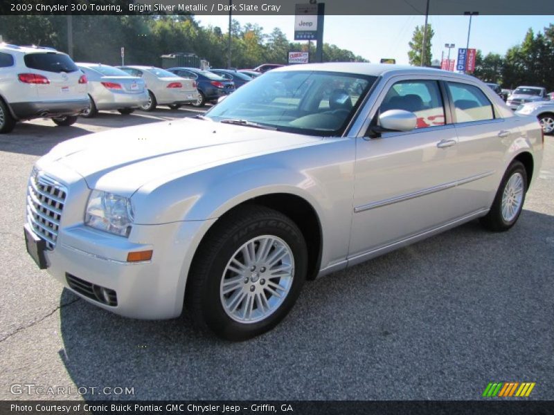 Bright Silver Metallic / Dark Slate Gray 2009 Chrysler 300 Touring