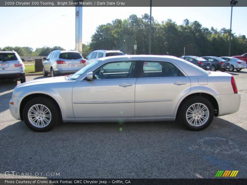 Bright Silver Metallic / Dark Slate Gray 2009 Chrysler 300 Touring