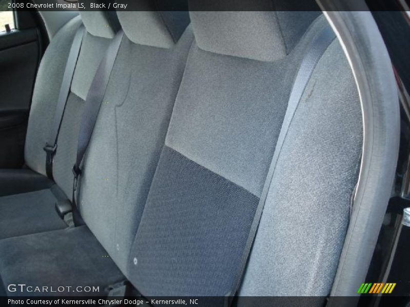 Black / Gray 2008 Chevrolet Impala LS