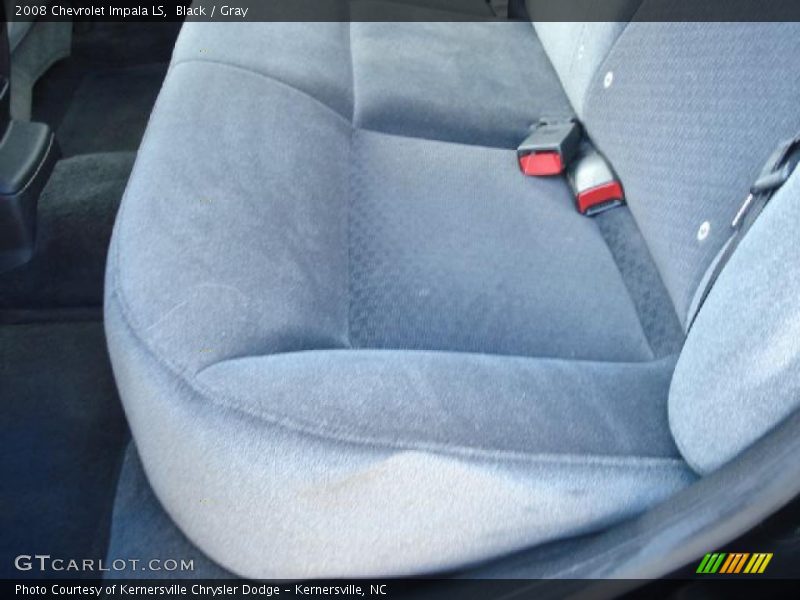 Black / Gray 2008 Chevrolet Impala LS