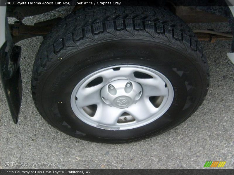 Super White / Graphite Gray 2008 Toyota Tacoma Access Cab 4x4