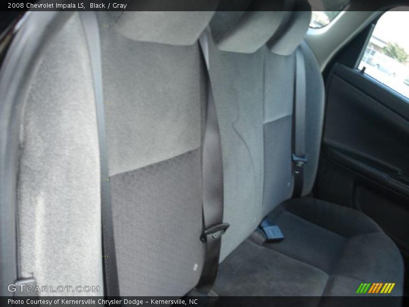 Black / Gray 2008 Chevrolet Impala LS
