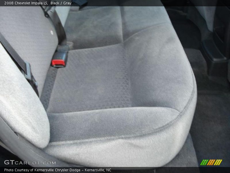 Black / Gray 2008 Chevrolet Impala LS