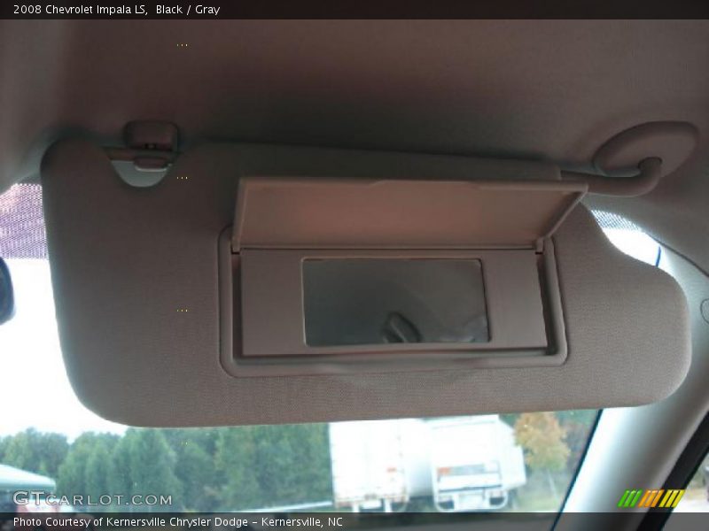 Black / Gray 2008 Chevrolet Impala LS