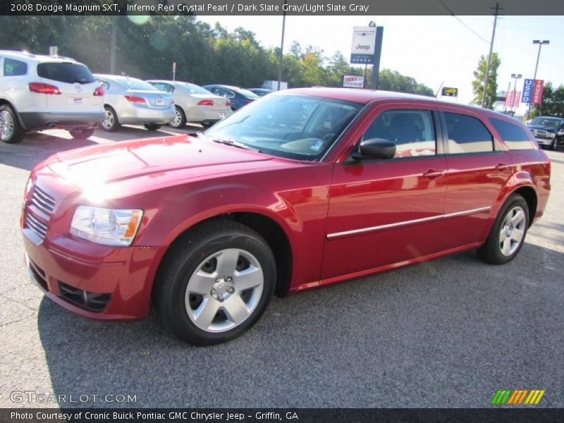 Inferno Red Crystal Pearl / Dark Slate Gray/Light Slate Gray 2008 Dodge Magnum SXT
