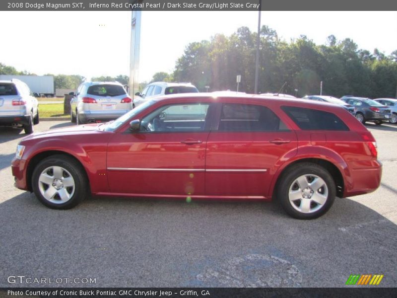 Inferno Red Crystal Pearl / Dark Slate Gray/Light Slate Gray 2008 Dodge Magnum SXT