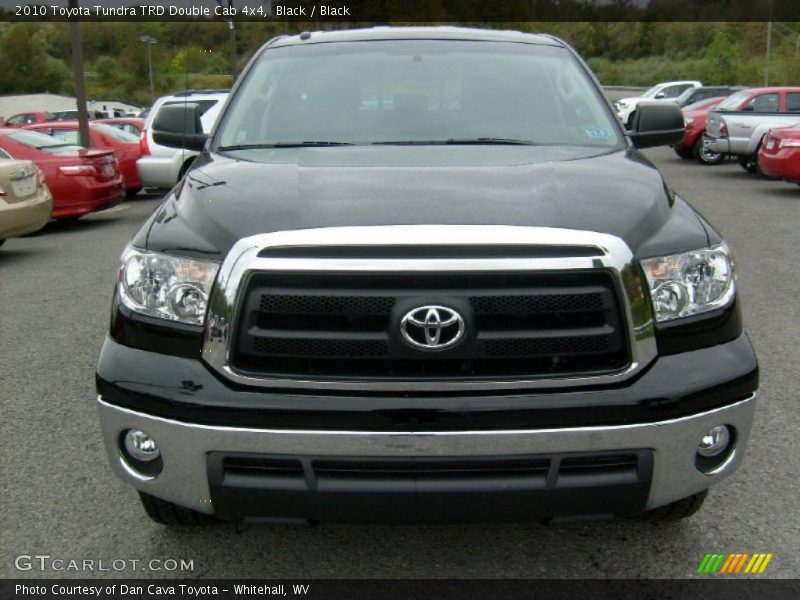 Black / Black 2010 Toyota Tundra TRD Double Cab 4x4