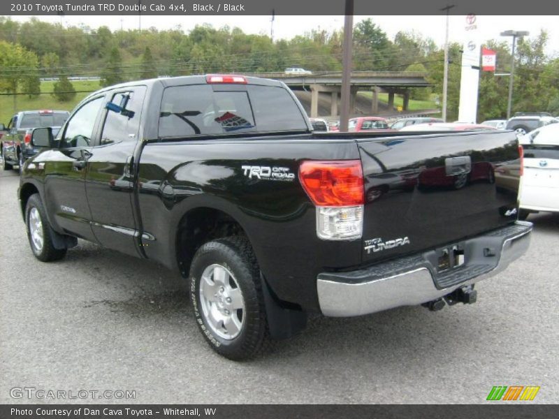 Black / Black 2010 Toyota Tundra TRD Double Cab 4x4