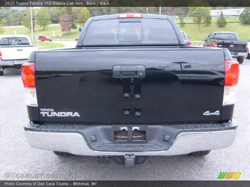Black / Black 2010 Toyota Tundra TRD Double Cab 4x4