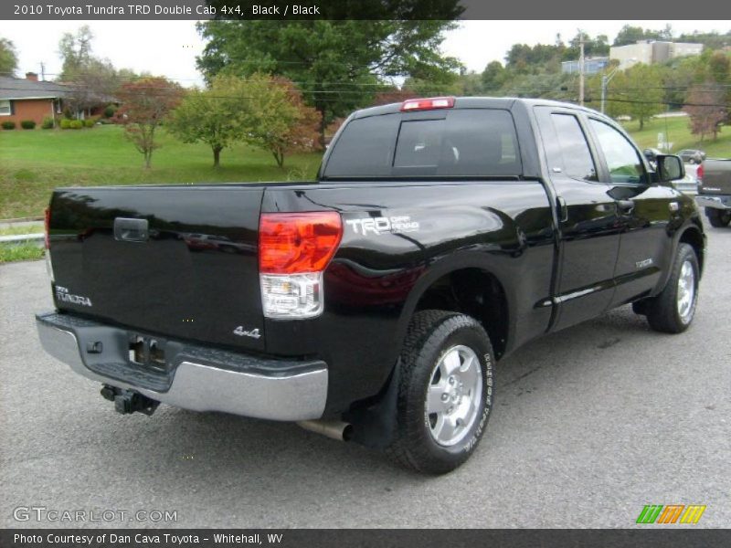 Black / Black 2010 Toyota Tundra TRD Double Cab 4x4