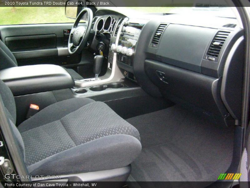 Black / Black 2010 Toyota Tundra TRD Double Cab 4x4