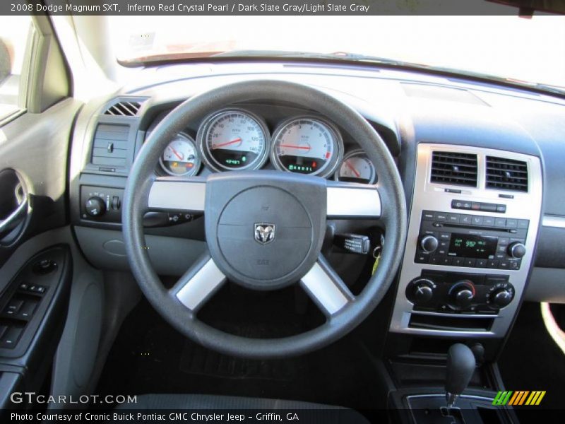 Inferno Red Crystal Pearl / Dark Slate Gray/Light Slate Gray 2008 Dodge Magnum SXT
