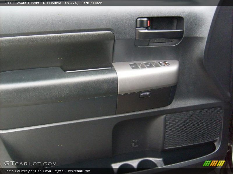 Black / Black 2010 Toyota Tundra TRD Double Cab 4x4