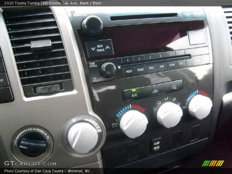 Black / Black 2010 Toyota Tundra TRD Double Cab 4x4