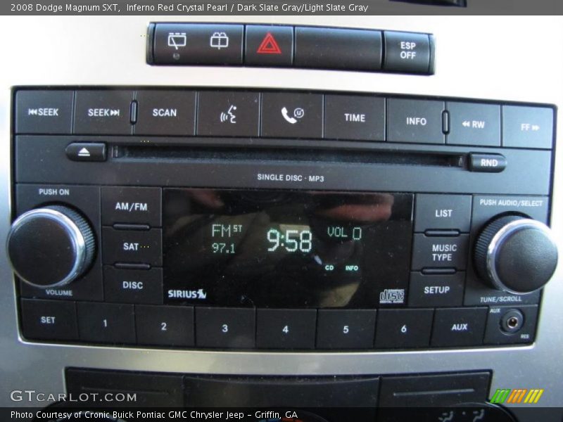 Inferno Red Crystal Pearl / Dark Slate Gray/Light Slate Gray 2008 Dodge Magnum SXT