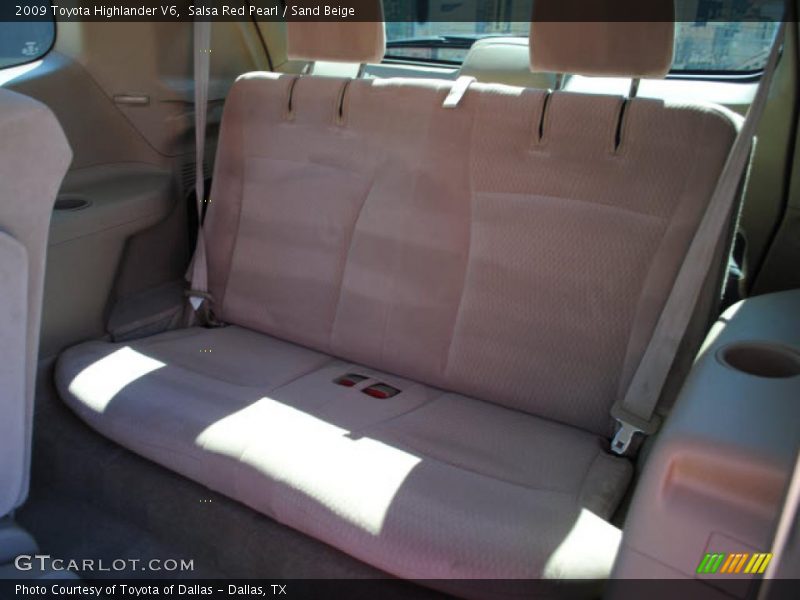 Salsa Red Pearl / Sand Beige 2009 Toyota Highlander V6