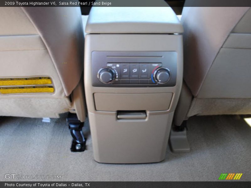 Salsa Red Pearl / Sand Beige 2009 Toyota Highlander V6