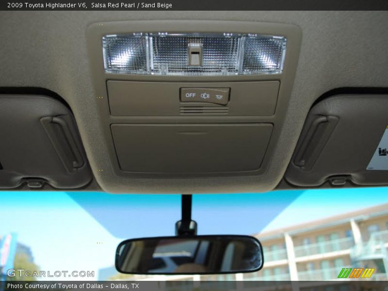 Salsa Red Pearl / Sand Beige 2009 Toyota Highlander V6