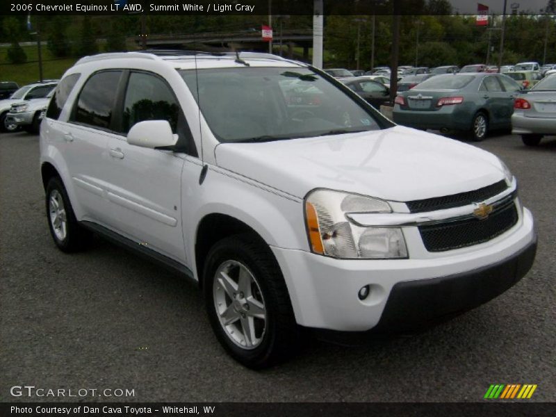 Summit White / Light Gray 2006 Chevrolet Equinox LT AWD
