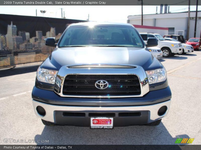 Slate Gray Metallic / Graphite Gray 2009 Toyota Tundra Double Cab