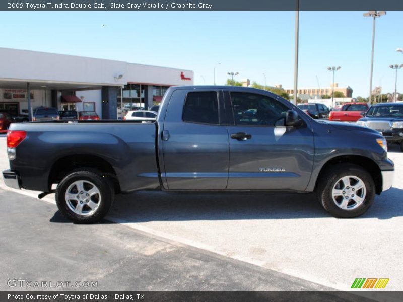 Slate Gray Metallic / Graphite Gray 2009 Toyota Tundra Double Cab