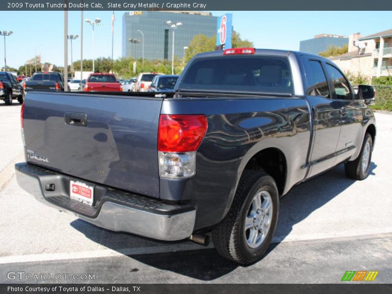 Slate Gray Metallic / Graphite Gray 2009 Toyota Tundra Double Cab